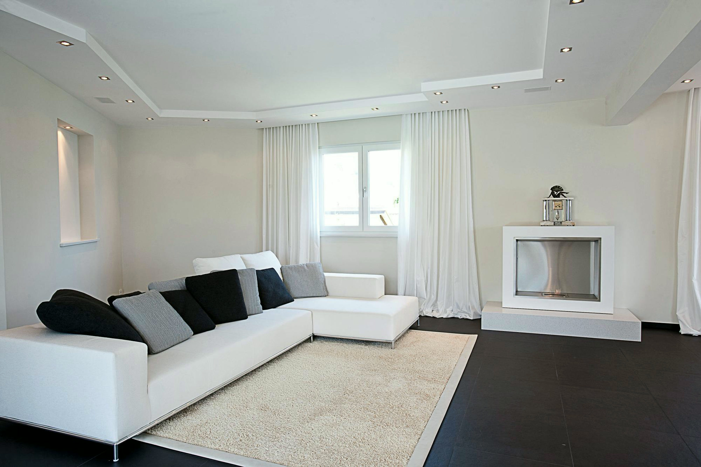 Open-plan living area