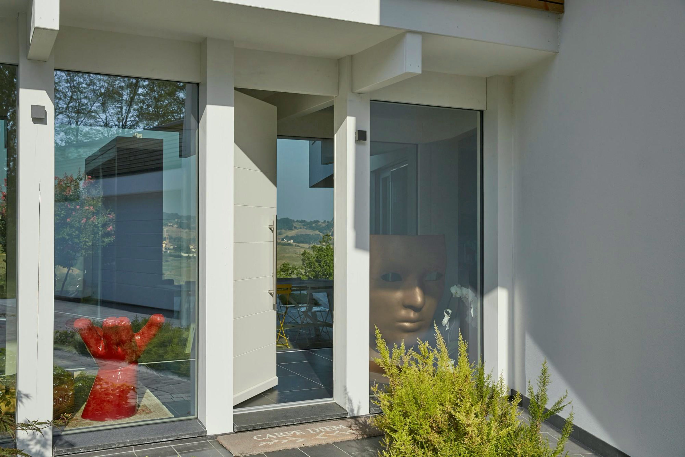 Timber-and-glass house