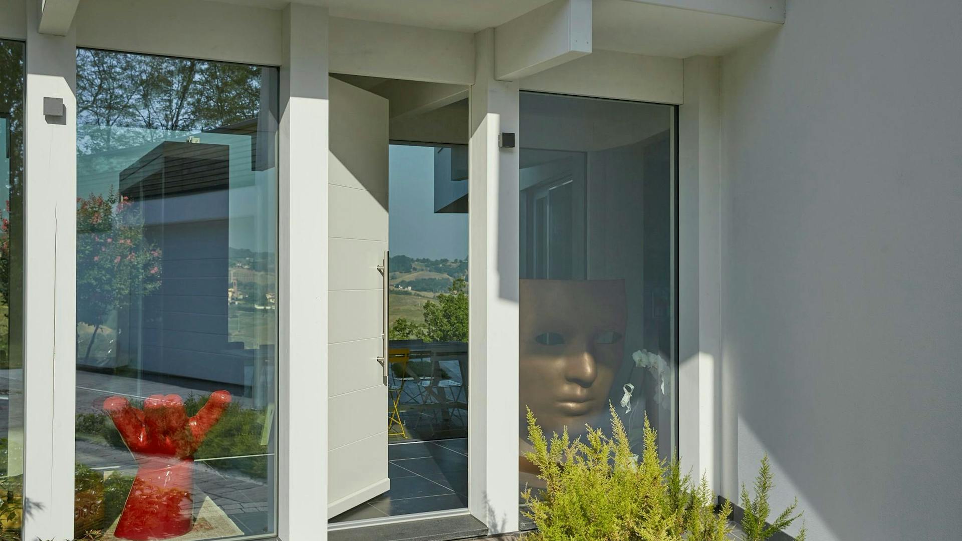Timber-and-glass house