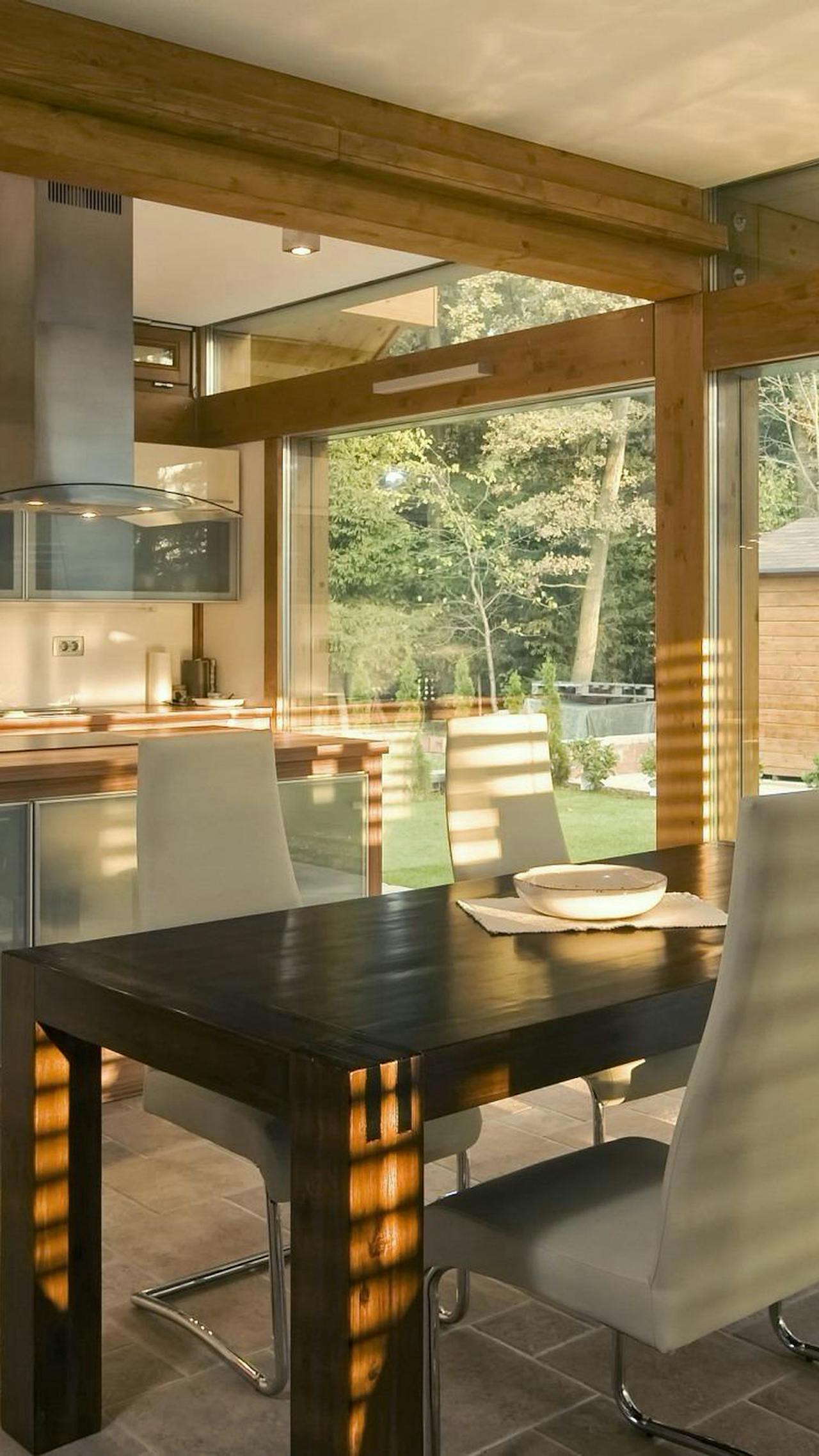 Open-plan living area