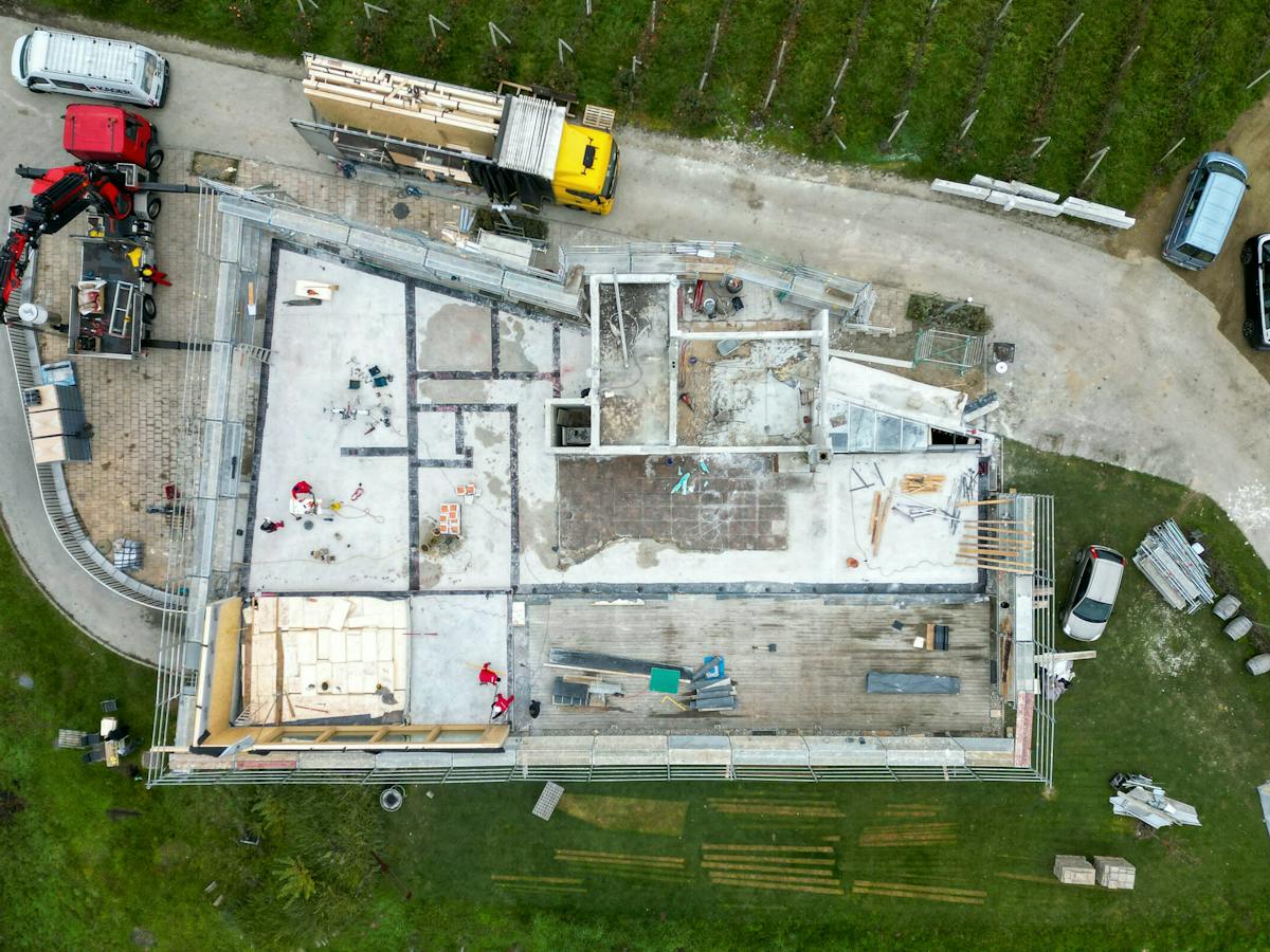 Weinhaus Doppler im Bau