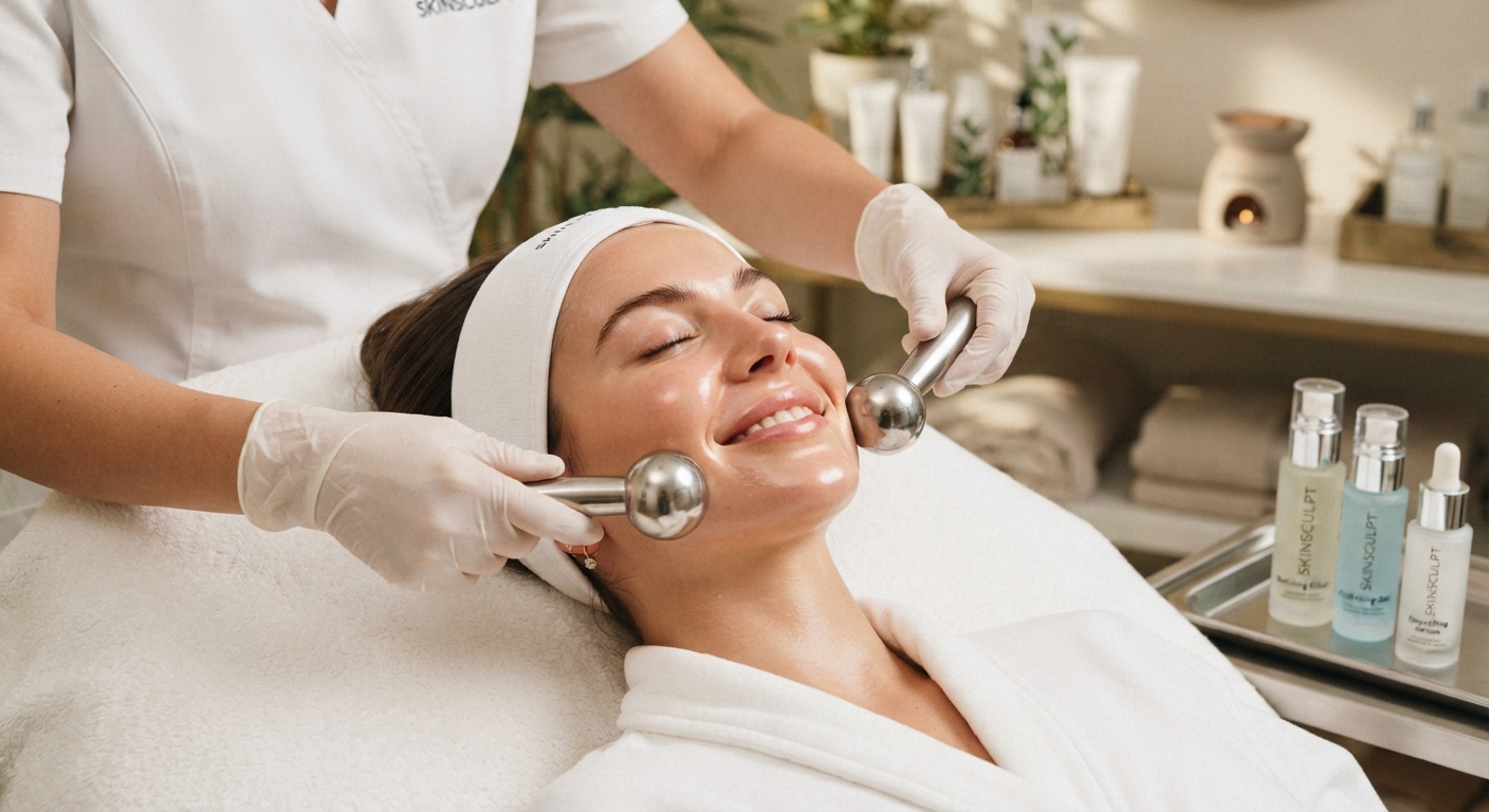 SkinSculpt sculpting facial at Clinique AMÉ