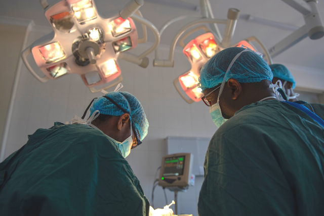 Dr. Alicia Massenga, surgical trainee graduate