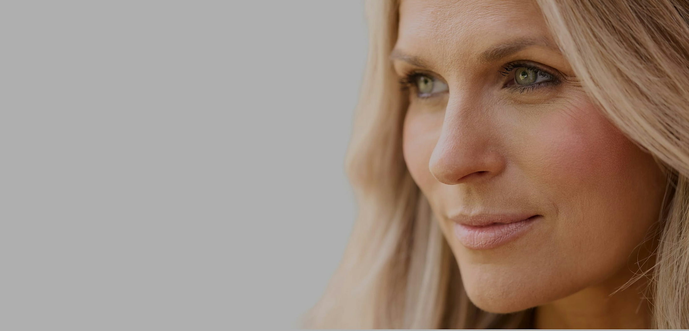 Woman looking to the side