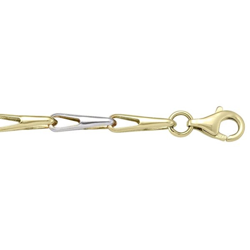 Tone Gold Fancy Round Chain 3.1mm - 18K hollow gold chain