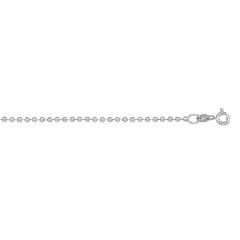 Gold Bead Chain 1.2mm - 14K solid gold chain