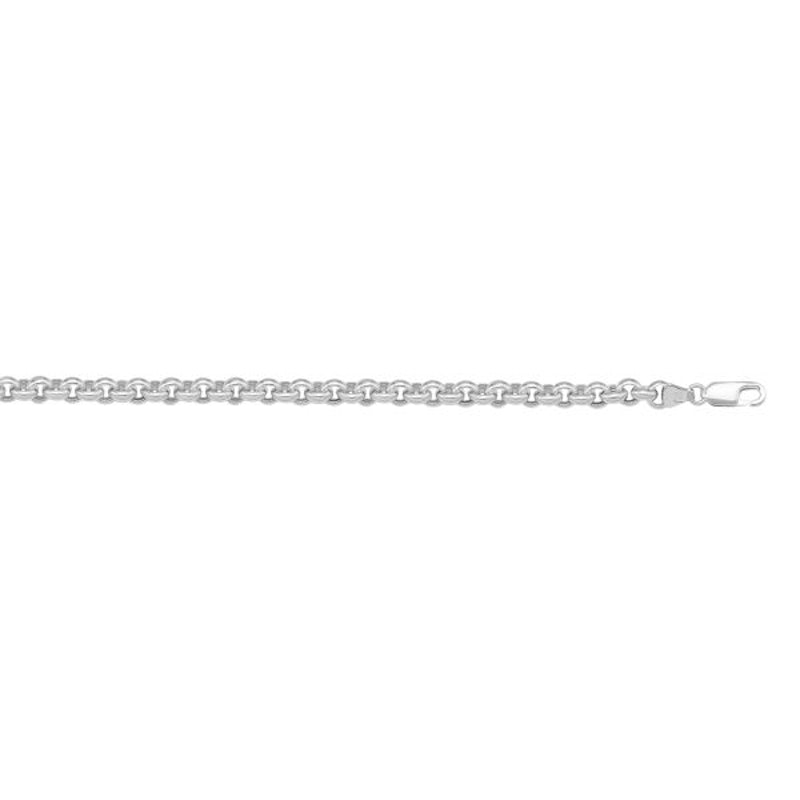 Gold Rolo Chain 3.8mm - 14K hollow gold chain