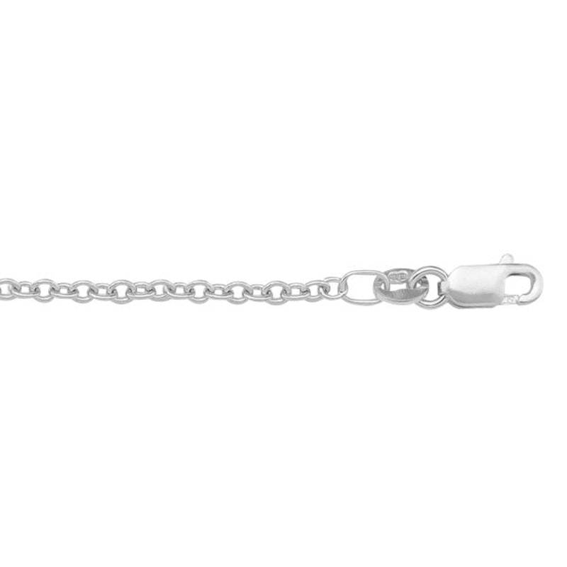 Gold Open Cable Chain 2mm - 14K solid gold chain