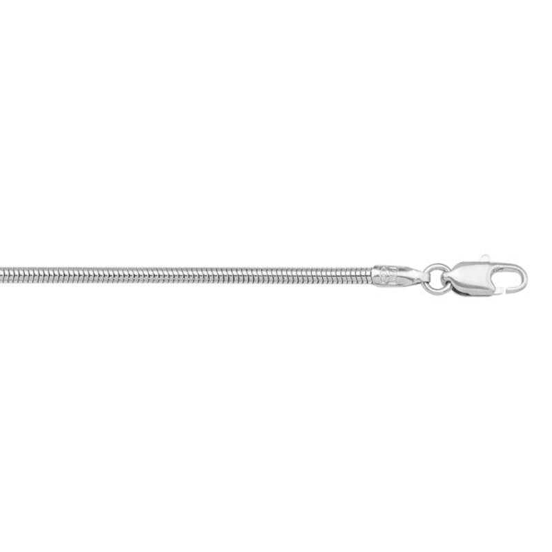 Gold Round Snake Chain 1.4mm - 14K solid gold chain