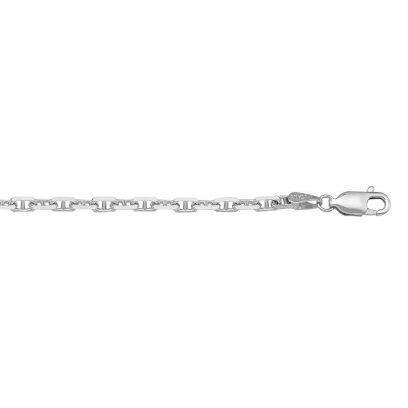 Gold Anchor Chain 2mm - 18K solid gold chain