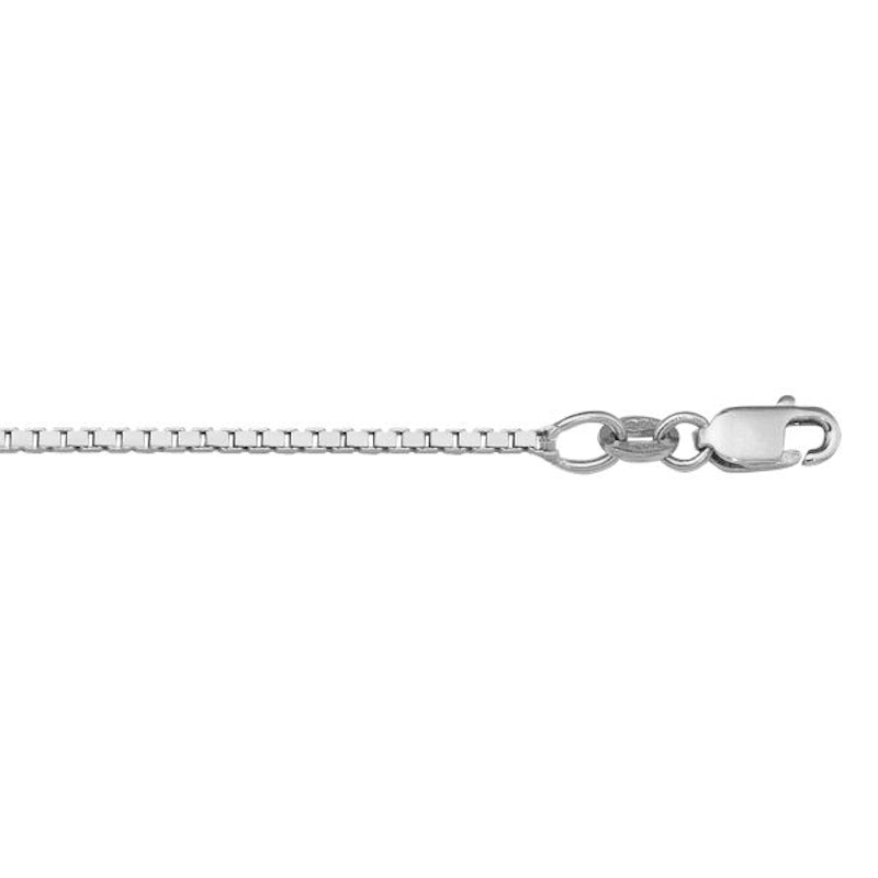 Gold Box Chain 1.3mm - 14K solid gold chain