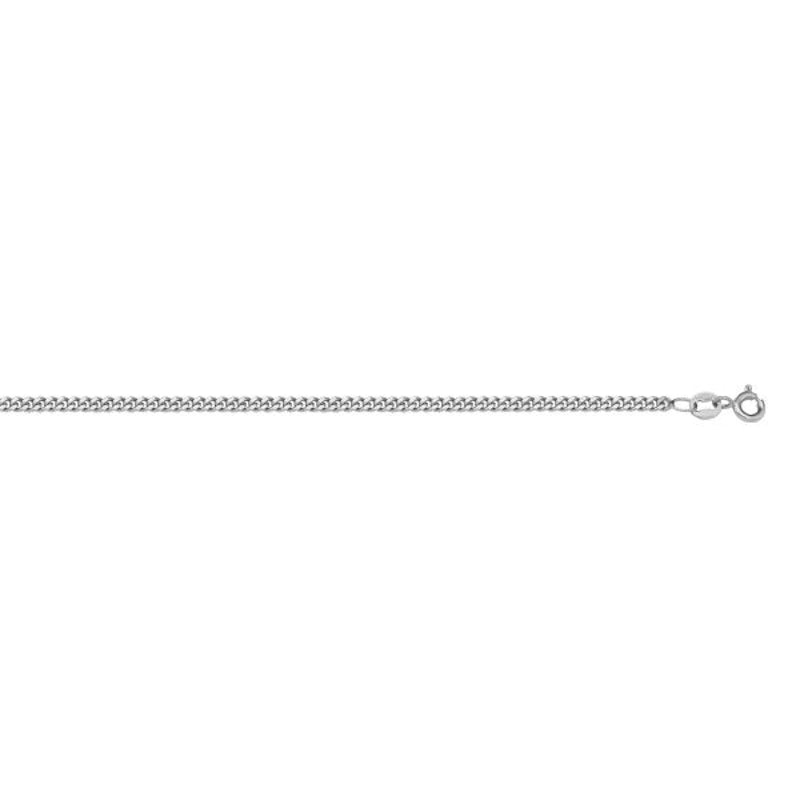 Curb Chain 1mm - 14K solid gold chain