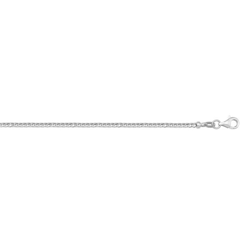 Square Franco-Wg Chain 1.4mm - 14K solid gold chain