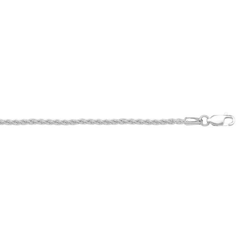 Gold Round Wheat Chain 1.3mm - 14K solid gold chain