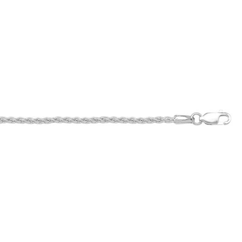 Gold Round Wheat Chain 1.8mm - 14K solid gold chain