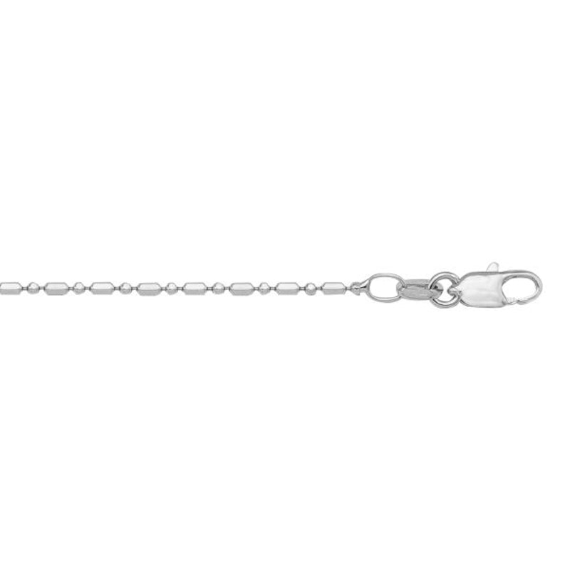 Gold Station Bead Chain 1.2mm - 14K solid gold chain