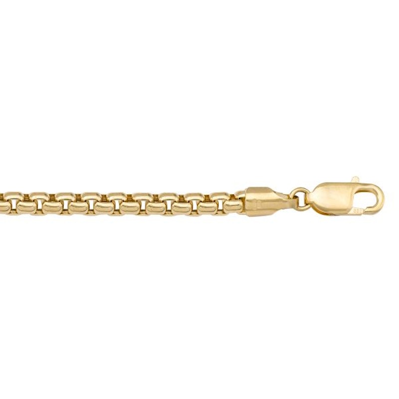 Gold Chain Box 5mm - 14K hollow gold chain
