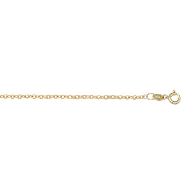 Open Cable Chain 1.5mm - 14K solid gold chain
