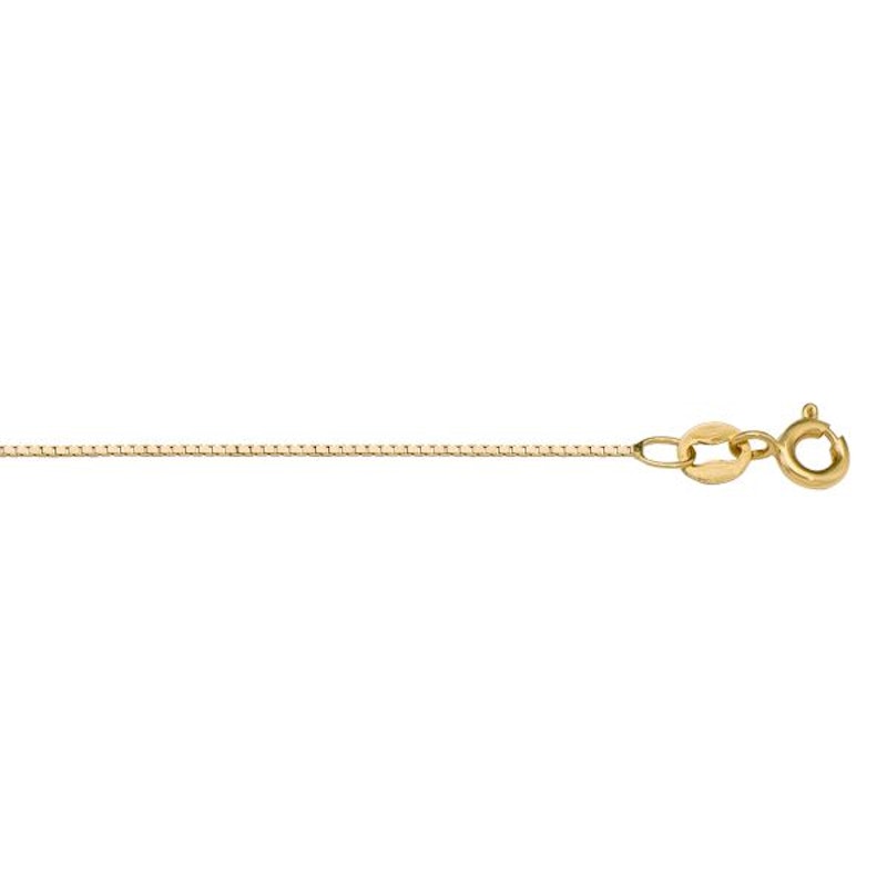 Gold Box Chain 3.7mm - 14K solid gold chain