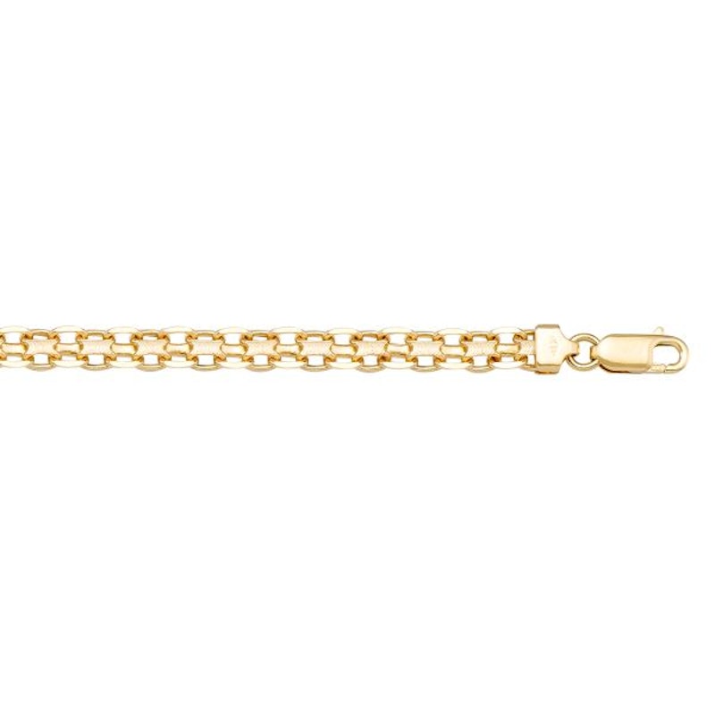 Gold Bismark Chain 2.6mm - 14K solid gold chain