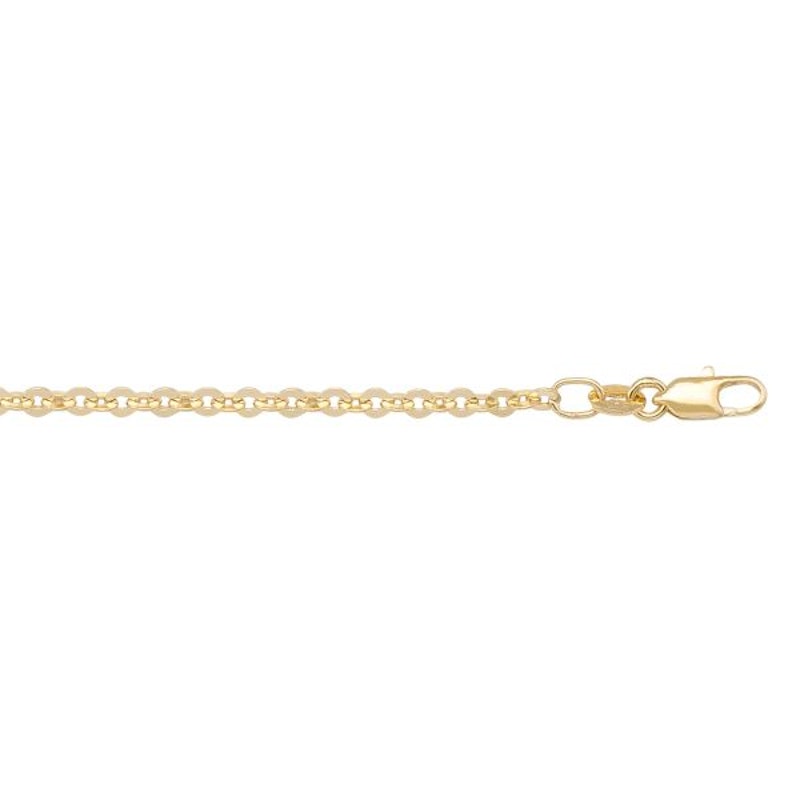 Gold Cable Chain 1.7mm - 14K solid gold chain