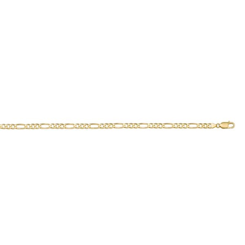 Gold Figaro Chain 2.4mm - 14K solid gold chain