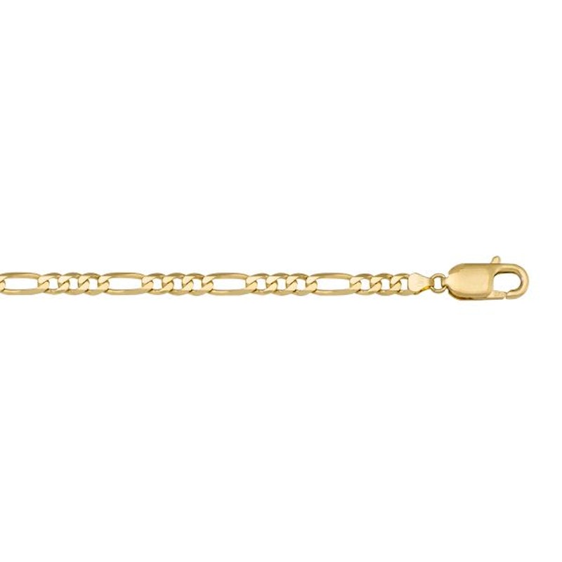 Gold Figaro Chain 5.1mm - 14K solid gold chain