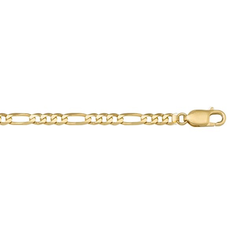 Gold Figaro Chain 5.7mm - 14K solid gold chain