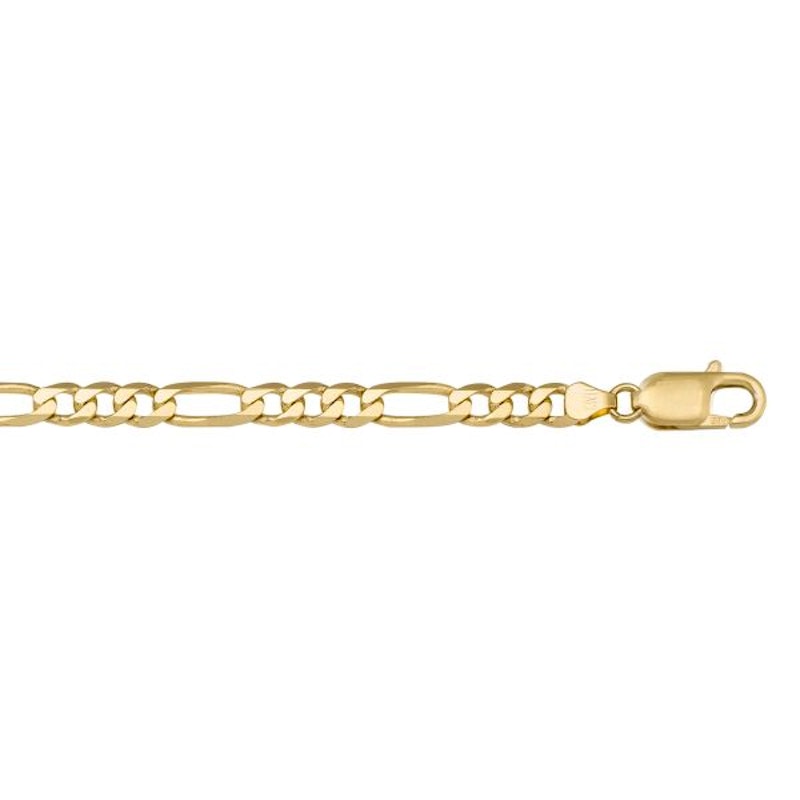 Gold Figaro Chain 7.1mm - 14K solid gold chain