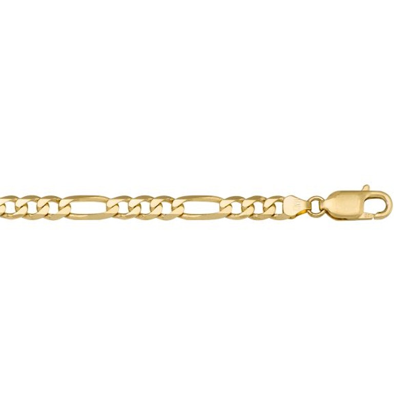 Gold Figaro Chain 7.8mm - 14K solid gold chain