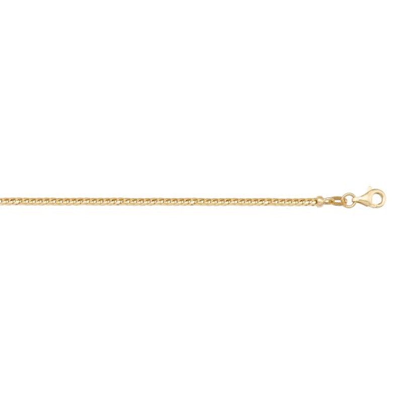 Franco-Yg - Franco Chain 6mm - 14K solid gold chain
