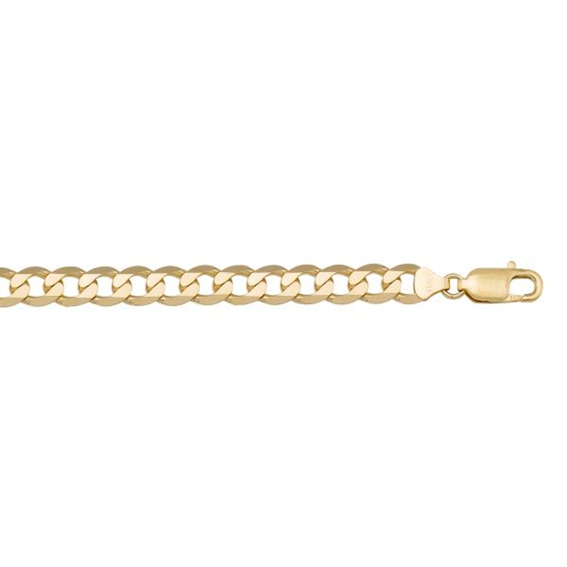Gold Open Chain 5.8mm - 14K solid gold chain