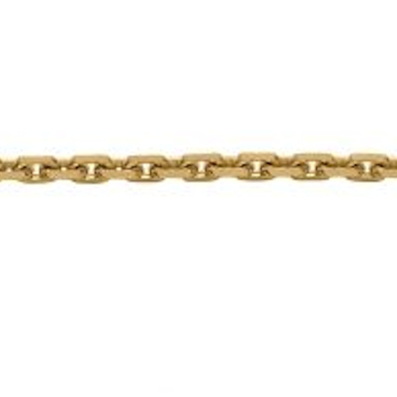 Oval Cable Chain 1.4mm - 14K solid gold chain