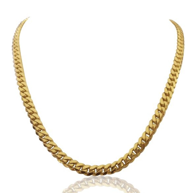 Link Cuban Chain 9.5mm - 14K solid gold chain