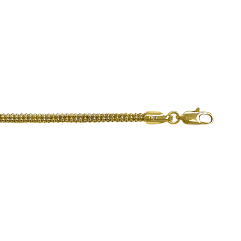 Rounded Bead Chain 1.9mm - 14K solid gold chain