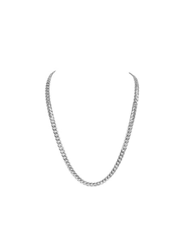 Domed Cuban Link () Chain 5.1mm - 14K solid gold chain