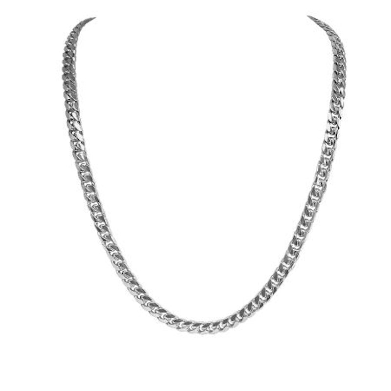 Domed Cuban Link () Chain 5.6mm - 14K solid gold chain