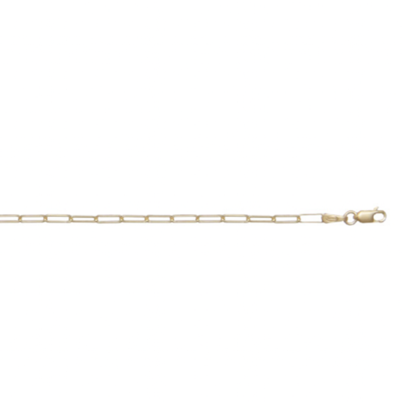 Clip 01 Chain 1.4mm - 14K solid gold chain