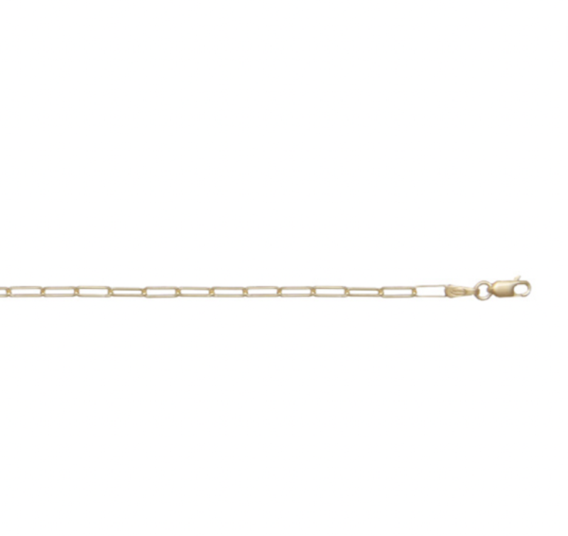 Clip 01 Chain 1.4mm - 14K solid gold chain