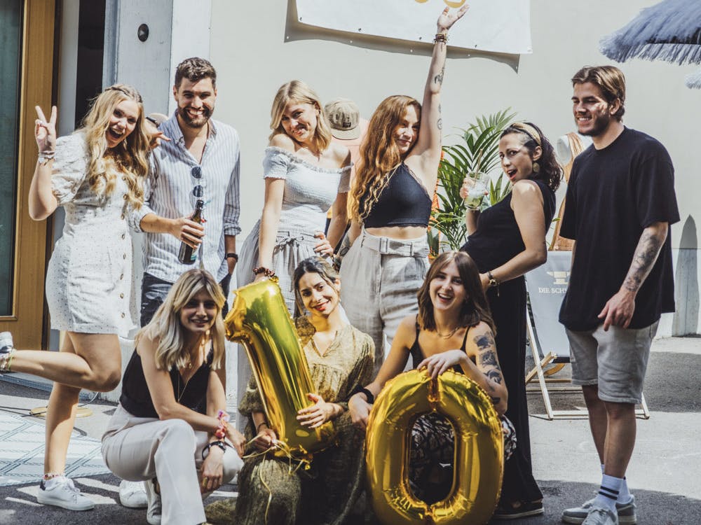 DIE SCHMIEDE Team Jubiläum 10 Jahre