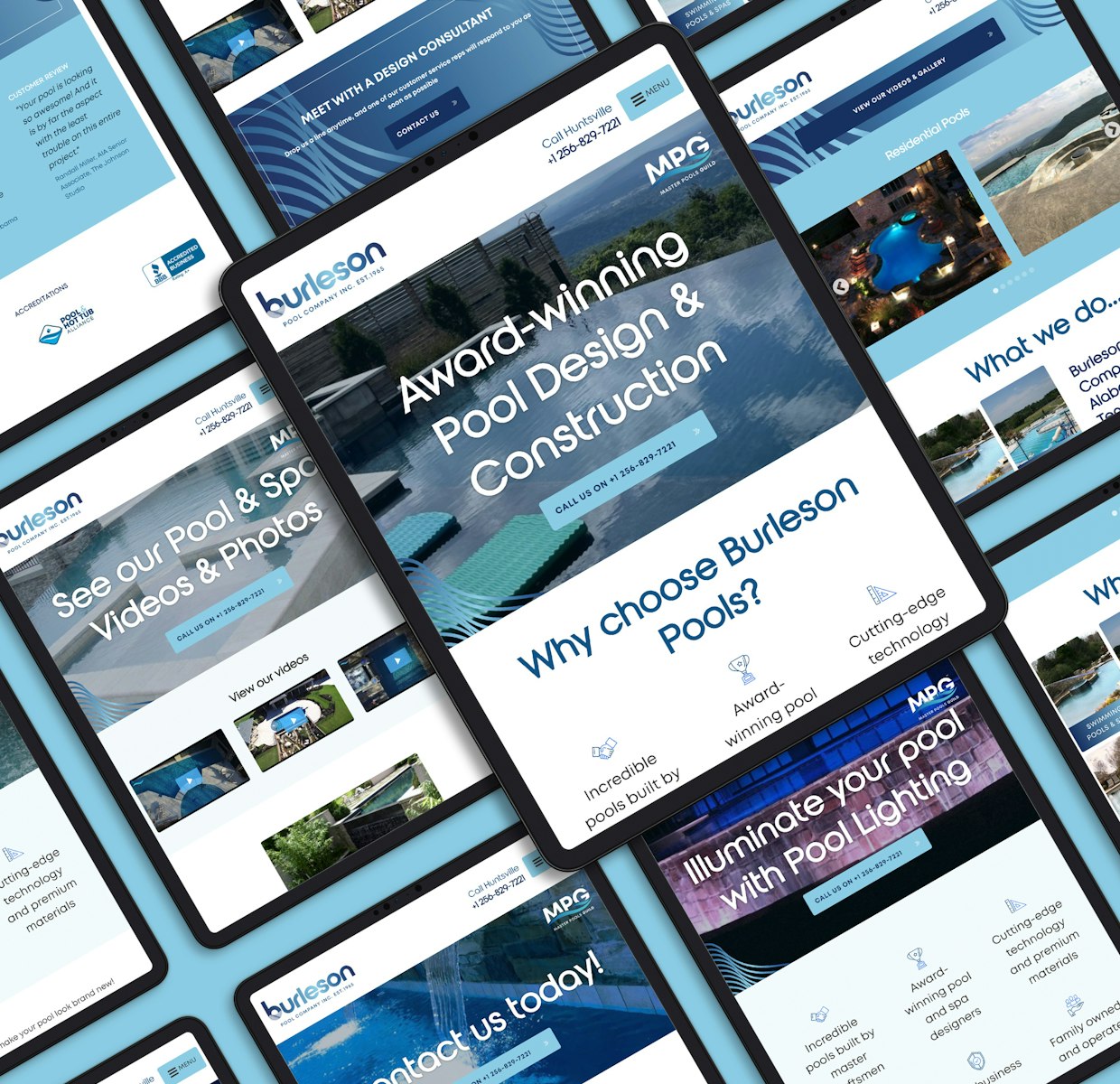 Swimming Pool Builders - Digital Marketing | Web Design, Branding, SEO ...
