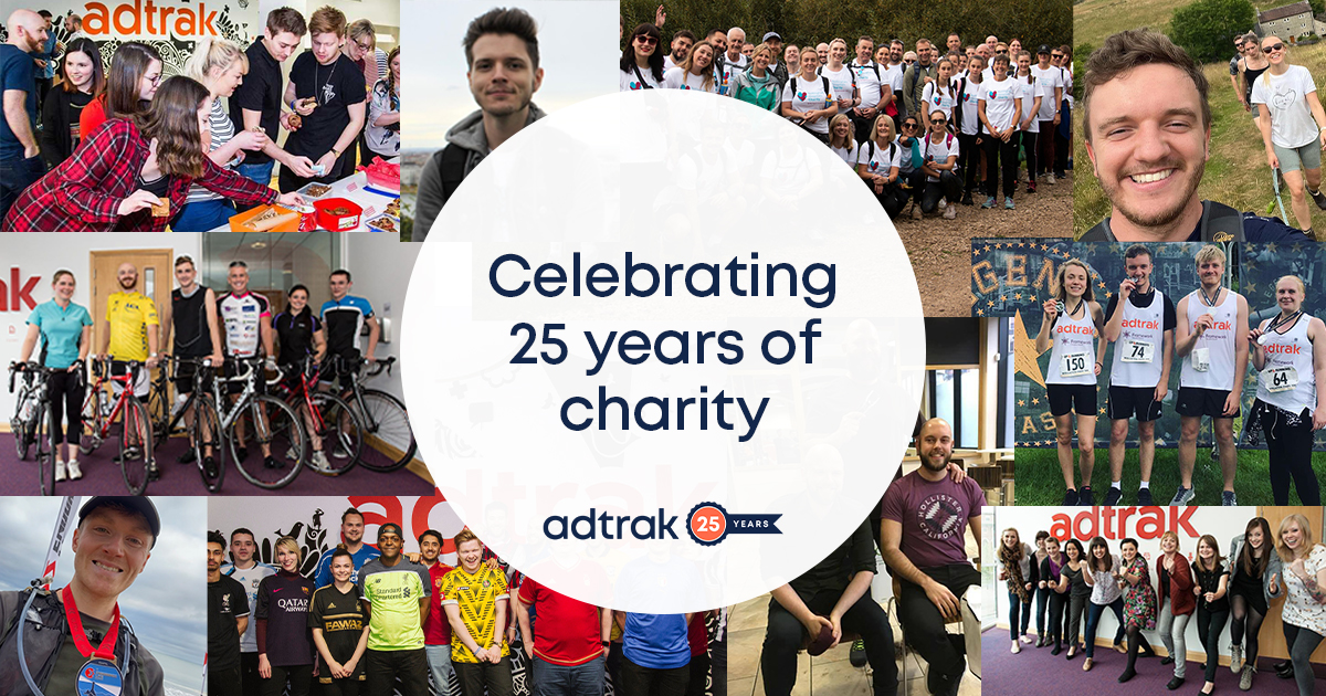 Adtrak: Celebrating 25 years of charity | Adtrak