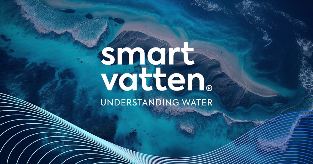 Smartvatten Logo and slogan - original