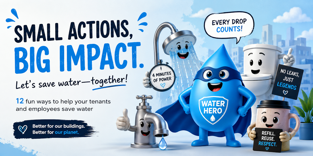 12 ways to save water