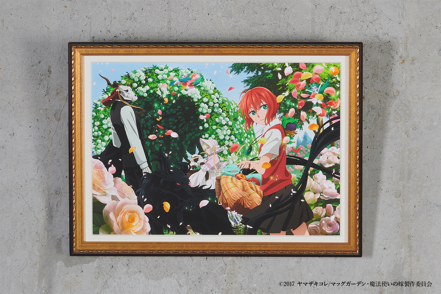 魔法使いの嫁 Anique 額装画 魔法使いの嫁』世界にひとつのデジタル所有権抽選販売