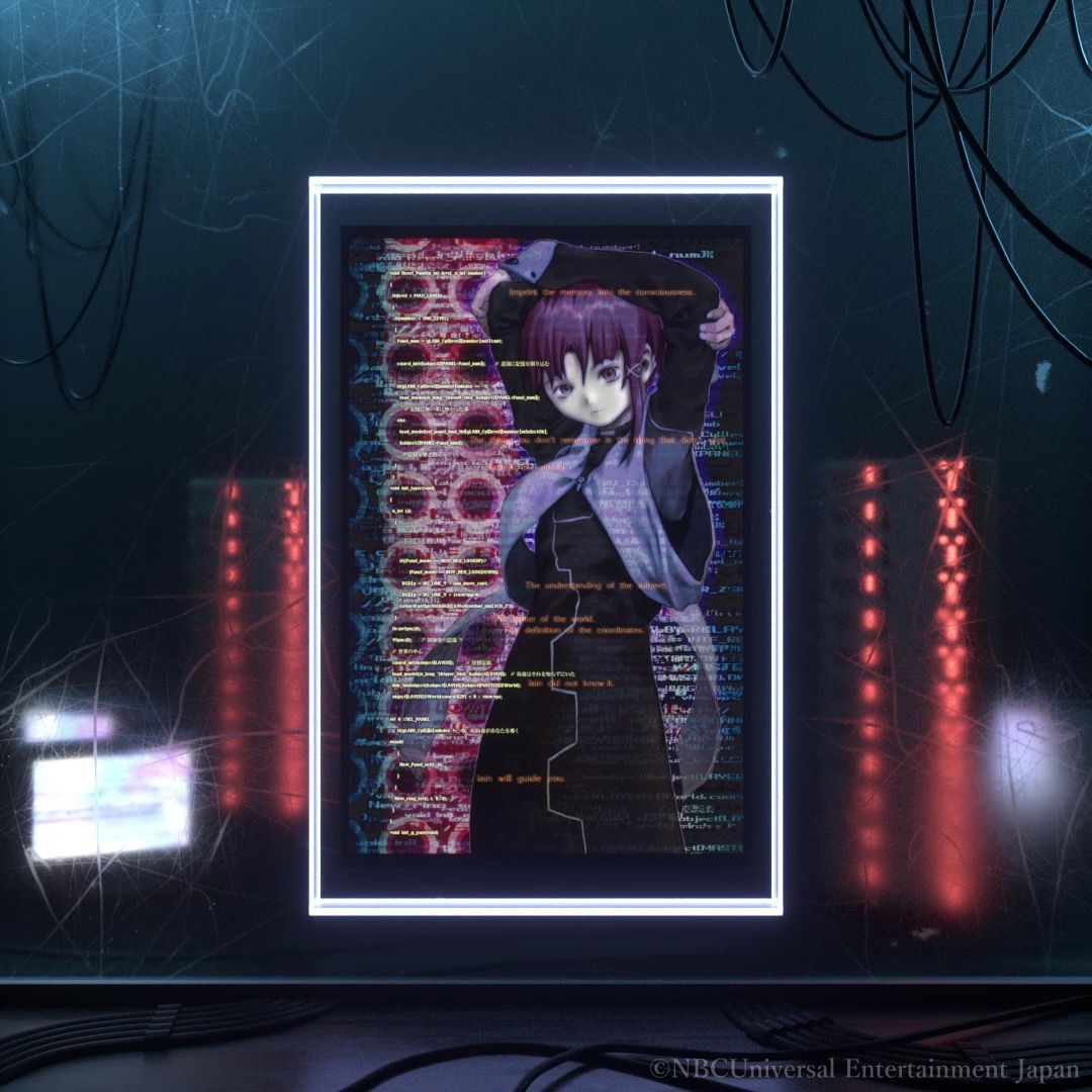 serial experiments lain Acrylic Figure 001 | Anique,