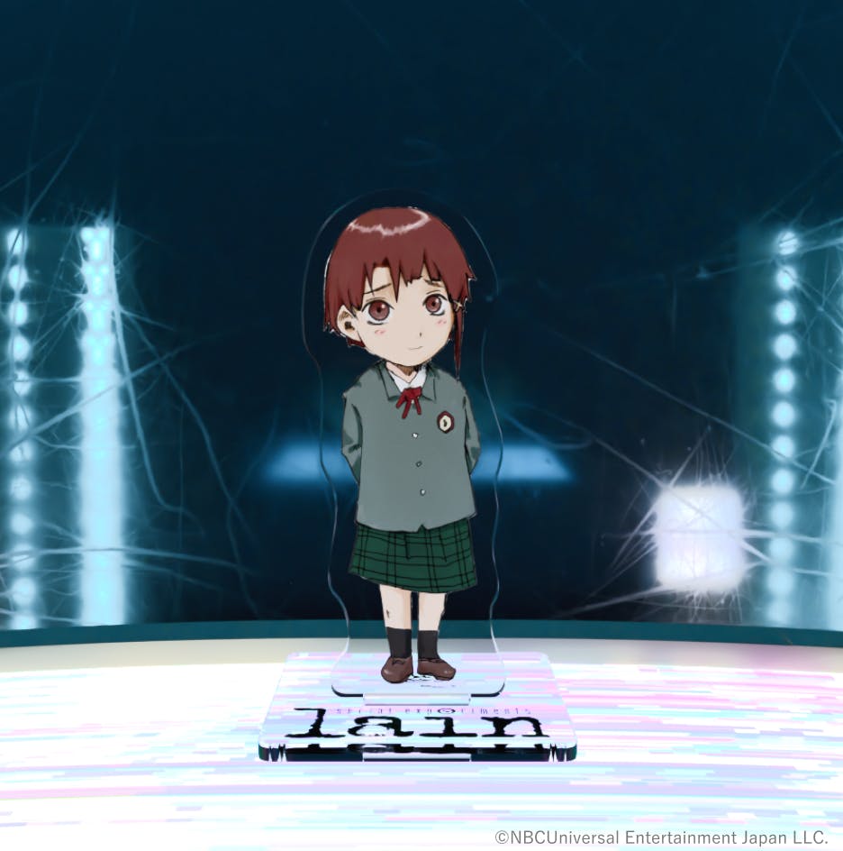 Serial Experiments Lain スマホケース 黒ver Anique