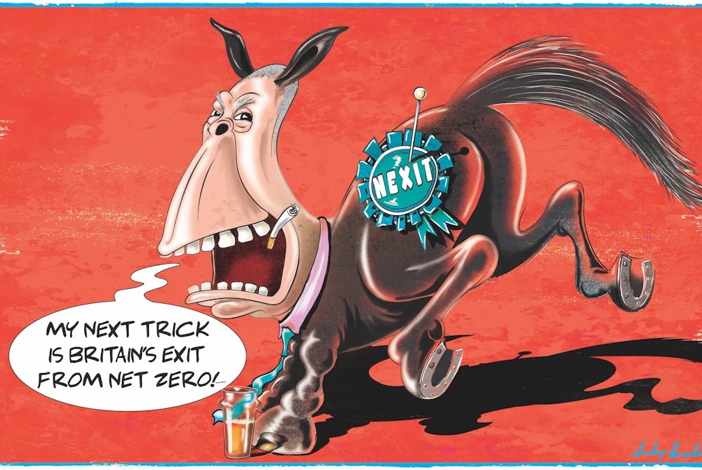 Nigel Farage Nexit donkey