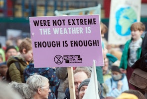 COP26 Sheffield Climate March (Via Tim Dennell on Flickr)