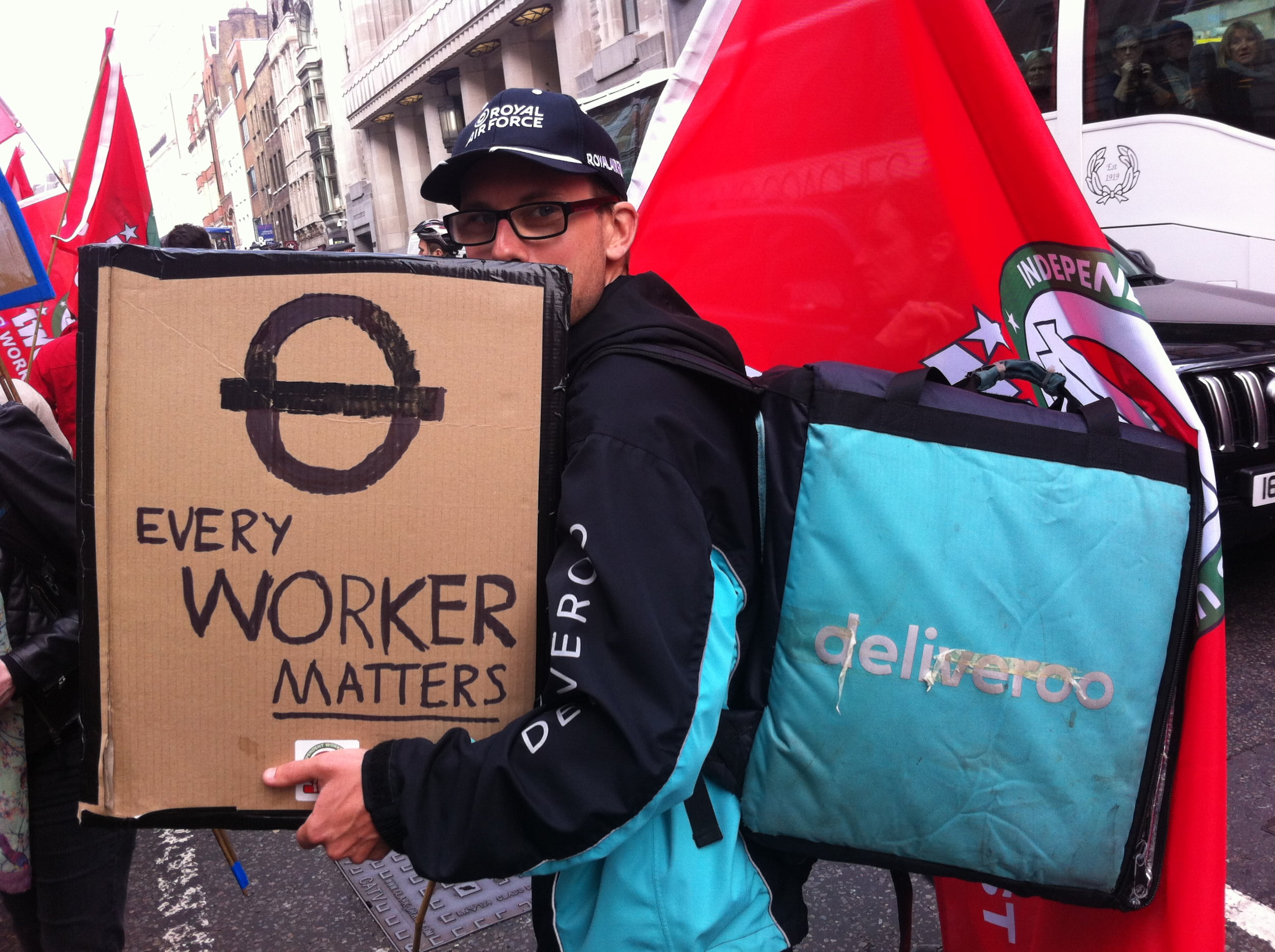 Precarious Labour Strikes Back (Via War on Want on Flickr)